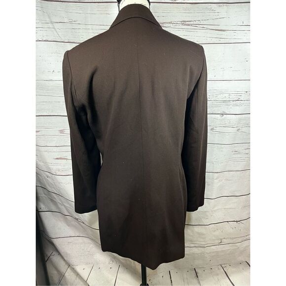 Kasper size 10 brown jacket - 2342 - Picture 2 of 4